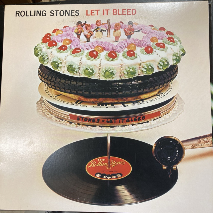 Rolling Stones - Let It Bleed (EU/2003) LP (VG+/VG+) -rock n roll-